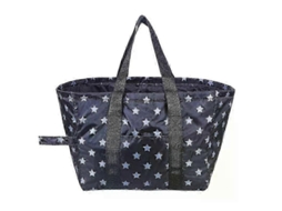 Bolsa Térmica Dobrável de Grande Capacidade com Gelo, Portátil, em Folha de Alumínio, para Piqueniques e Compras. GOKOCO