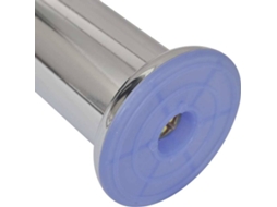vidaXL Pés para sofá redondos 8 pcs 180 mm cromado