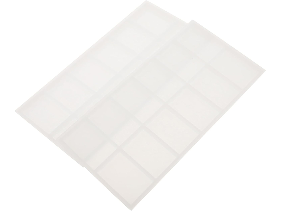 Conjunto De Moldes De Silicone Para Cartas De Tarô, Branco