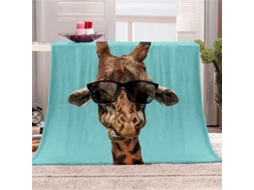 Manta de Lã Fansu Estampa 3d em Microfibra Quente e Macia Ideal para o Inverno Perfeita Cama Ou Sofá Adequada