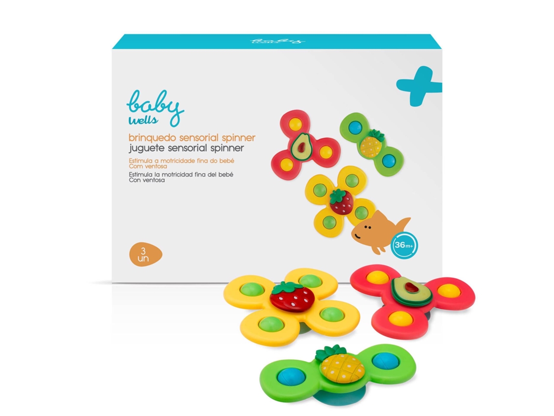 Brinquedo Sensorial Spinner para Bebé BABY WELLS