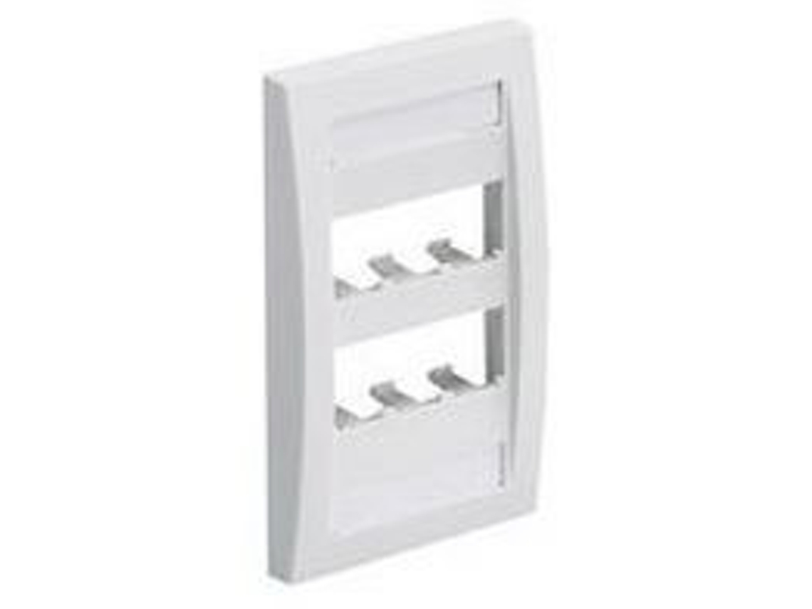 Caixa de tomadas CFPE6IWY Branco PANDUIT