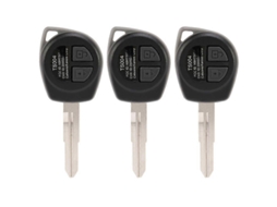 Chave Remota 2 Botões Não Cortada Para Ignis Alto Sx4 Agila