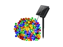 Luzes de Corda Solares para Jardim Interno Festa Terraço Casamento Gramado Decoração de Árvore de Natal