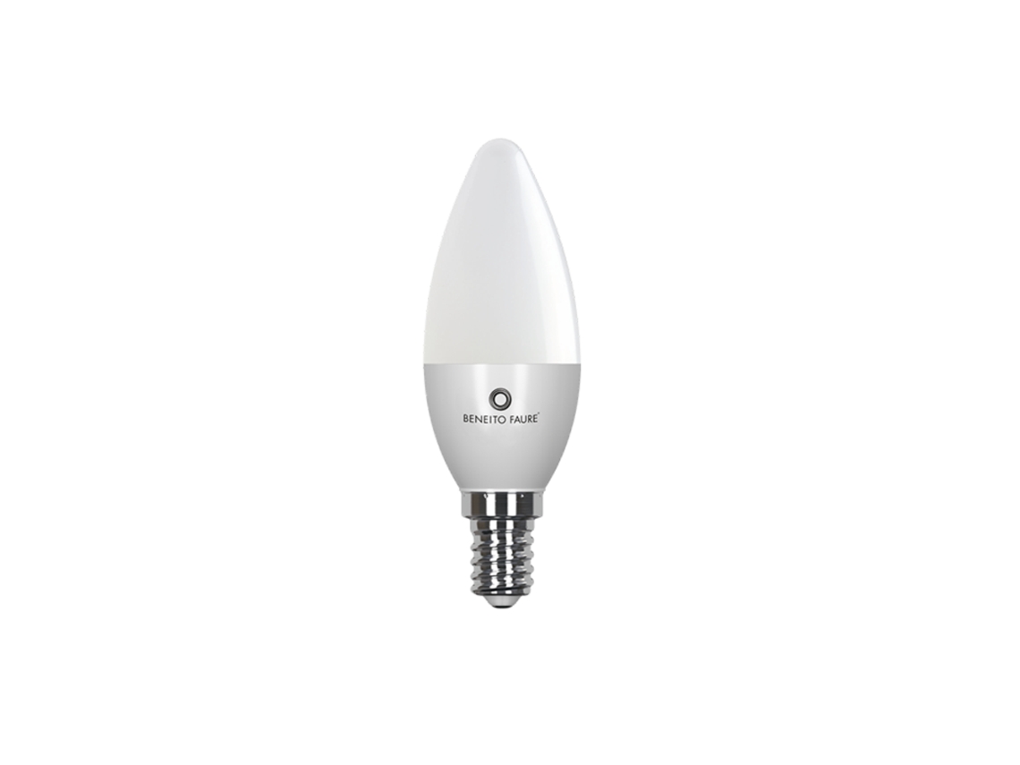 Lâmpada Led Verde-Oliva Fosca 5 5W E14 5000K BENEITO FAURE