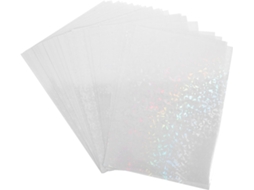 Bestyash 30 Peças De Papel Autocollant Holográfico Filme Transparente Adesivo Para Decoração Diy Compatível