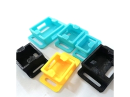 Azulpara 121gpshskrc Peças de Impressão 3d para Gps, Material Tpu, Compatível com os Modelos Bz121, Bz181 e Bz251 para Drones de Corrida Fpv Rc MDUG