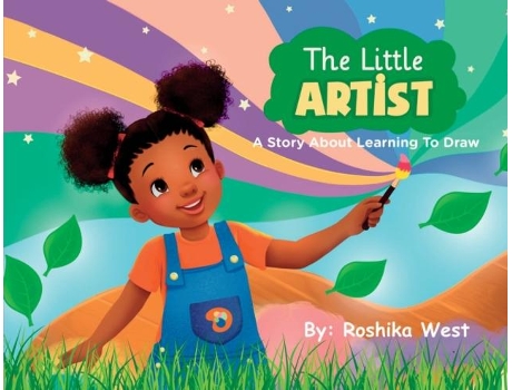 Livro The Little Artist A Story About Learning to Draw de Roshika West (Inglês)
