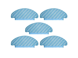 Acessórios de Aspirador Pacote com 5 panos de limpeza para esfregão de para Deebot T8 de pano de substituição
