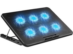 Cooler SFUSHOS para Laptop, 6 Ventoinhas, Silencioso