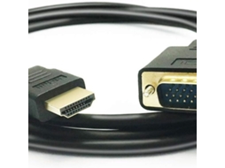 Cabo Hdmi para Vga, 1080p Macho Vga M/m Vídeo AQUAFORGE