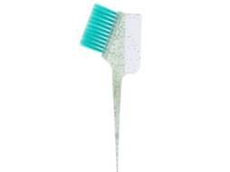 Escova pente 2026 para coloração capilar com cloro, ideal para uso em salões de cabeleireiro e em casa, na cor verde.