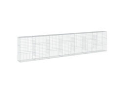 Gabion Basket, Gabion Baskets Vidaxl Prateado Ferro (700 X 50 X 150 Cm)
