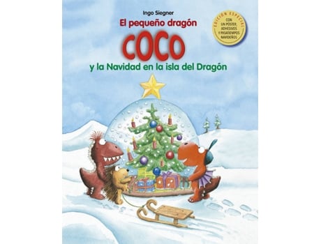 Livro El Pequeño Dragon Coco Y La Navidad En Isla Del Dragón de Ingo Siegner