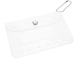 Shineofi Bolsa Transparente Em Pvc Para Cartões Postais Formato Padrão Padrão, Proteção Grande Capacidade