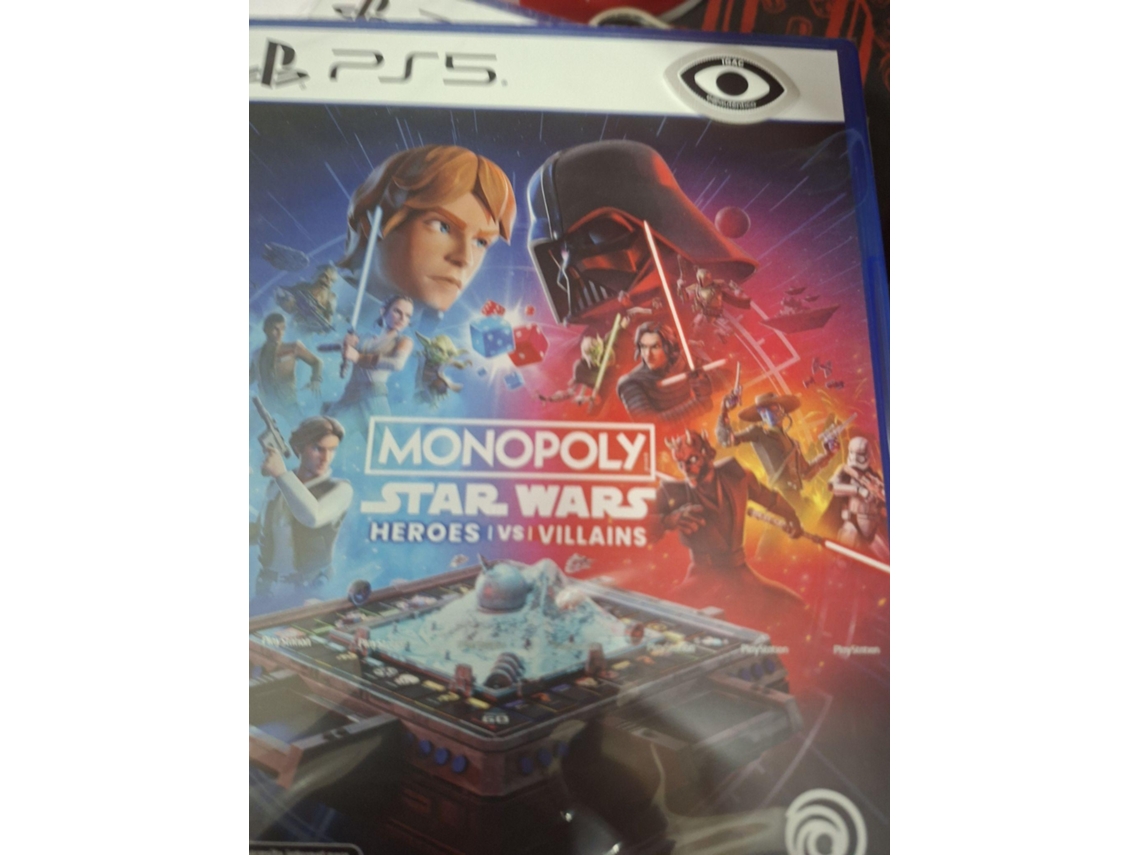 Jogo PS5 Monopoly Star Wars - Hero VS Villains (Outlet Caixa Aberta)
