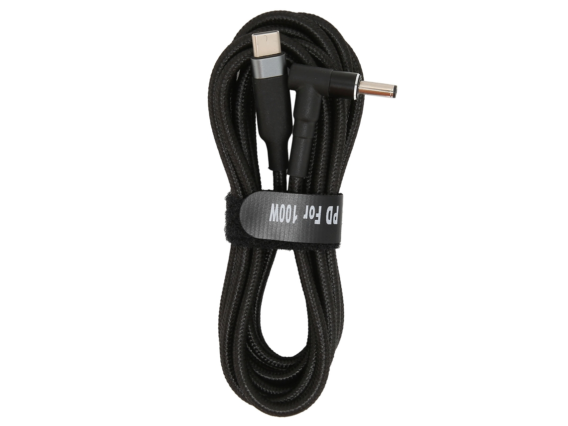 Cabo De Carregamento (fonte De Alimentação Para Carregamento De Notebook) Jorindo 100w Pd Usb-c Macho Para Dc 4.0x1.35m
