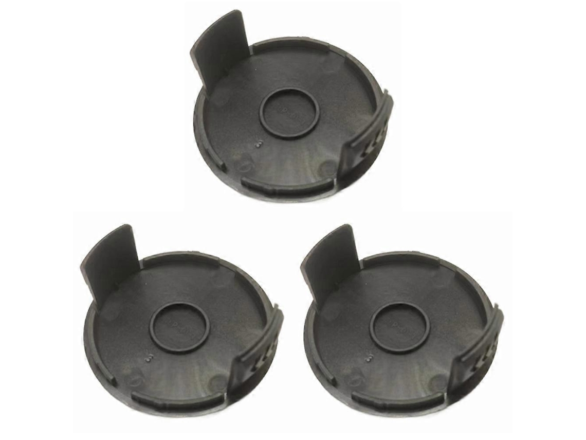 Conjunto De 3 Tampas De Carretel Em Plástico Abs Para Cortador De Grama Parkside - Peça De Reposição Tlp-01-1