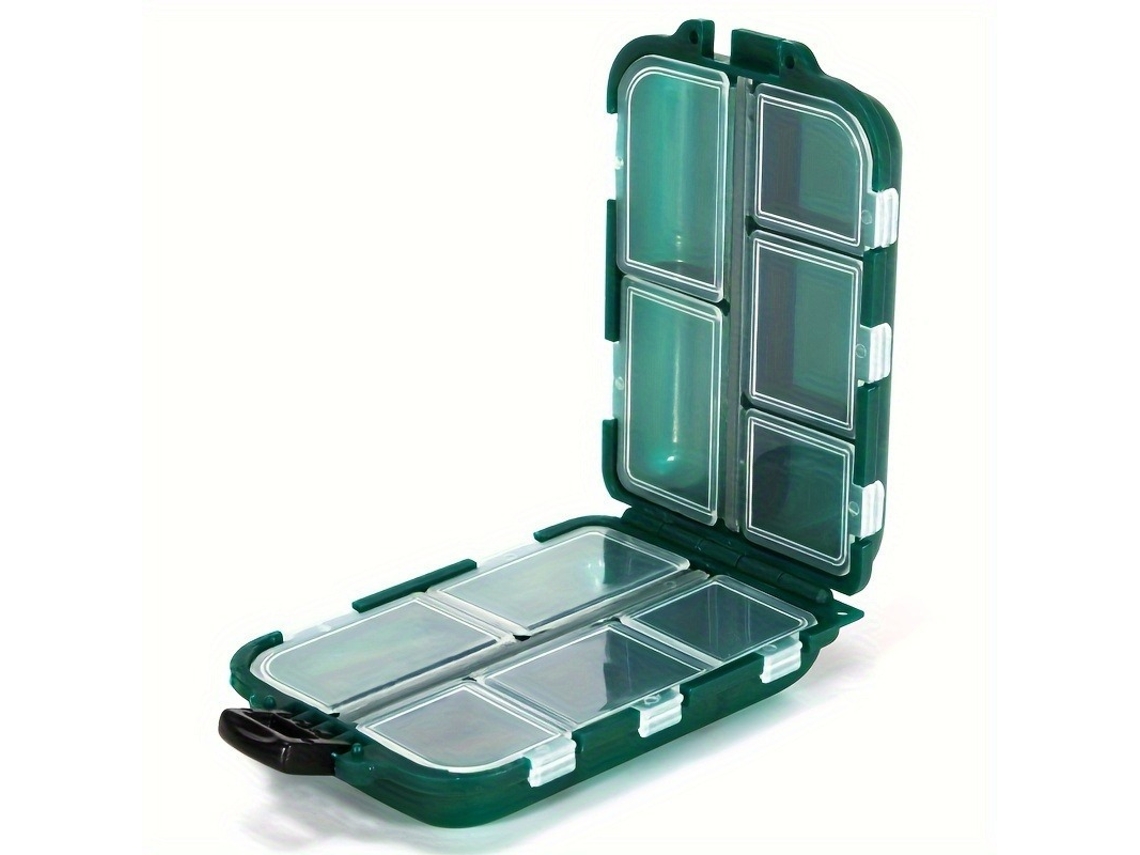 Caixa De Medicamentos Portátil De Grande Capacidade, À Prova De Água E De Humidade, Adequada Para Viagens Verde Siurn