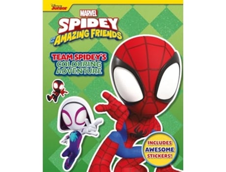 Livro Marvel Spidey and his Amazing Friends Team Spideys Colouring Adventure de Marvel Entertainment International Ltd (Inglês)
