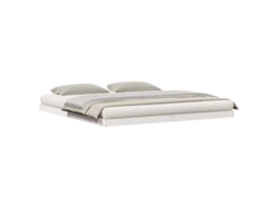Estrutura de Cama de Chão Branco 213.5 X 104 X 9 Cm MAISON EXCLUSIVE