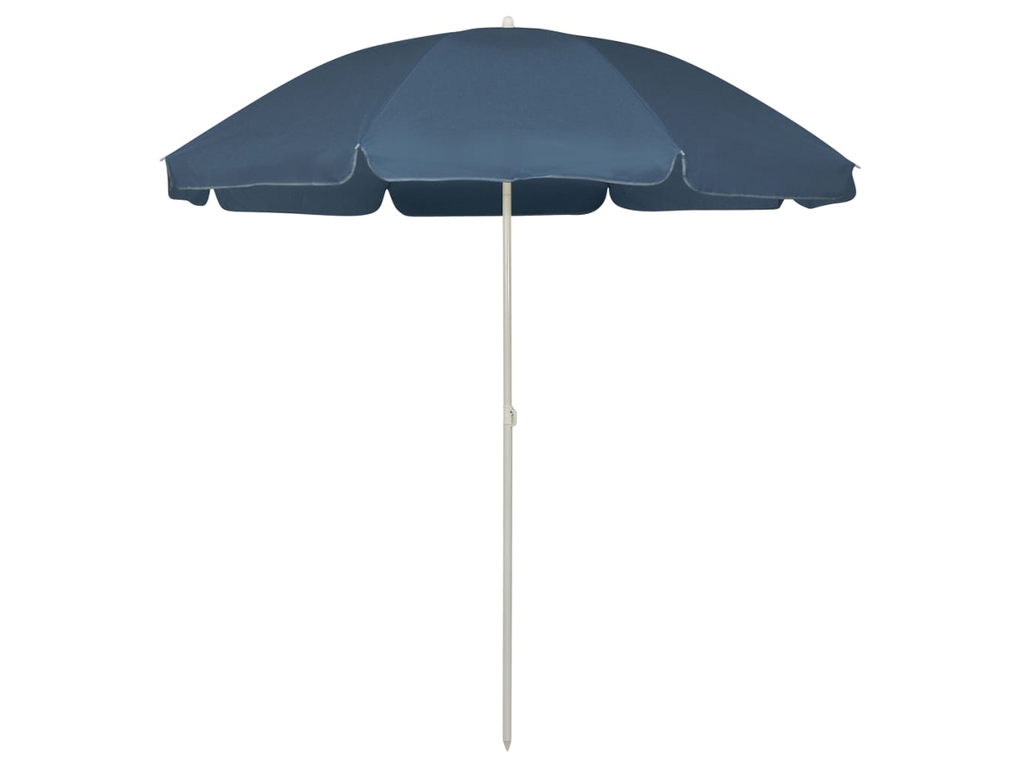 Beach Parasol, Beach Parasols Vidaxl Azul Poliéster (240 Cm)