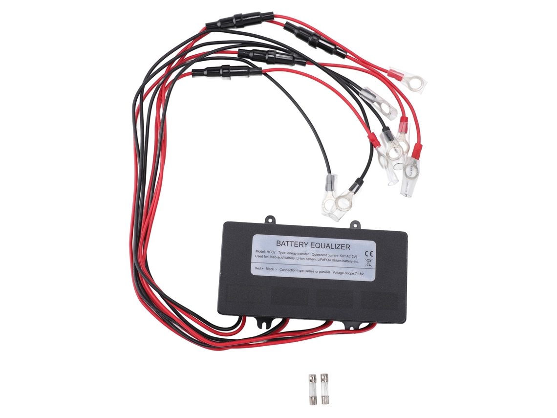 Igualador De Tensão De Bateria De Armazenamento De 48v (com Display Led E Proteção Contra Inversão De Polaridade)