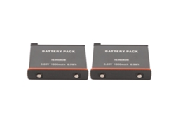 Aetheria 2 Baterias de Reposição 1800mah 3.85v para Câmera Insta 360 X3 Bateria de Lítio ion