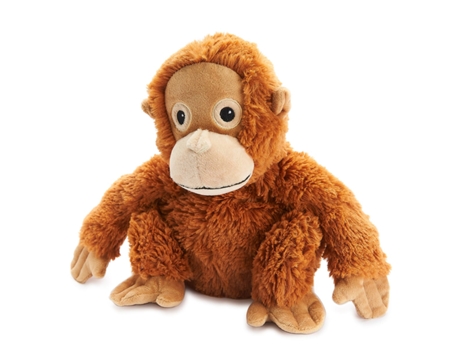 Peluche WARMIES Orangutan hot water bottle plush (Idade Mínima Recomendada: 1 ano)