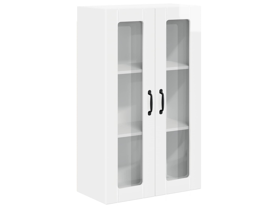 Armário de Cozinha Suspenso Branco Brilhante 60x31x100 cm MAISON EXCLUSIVE