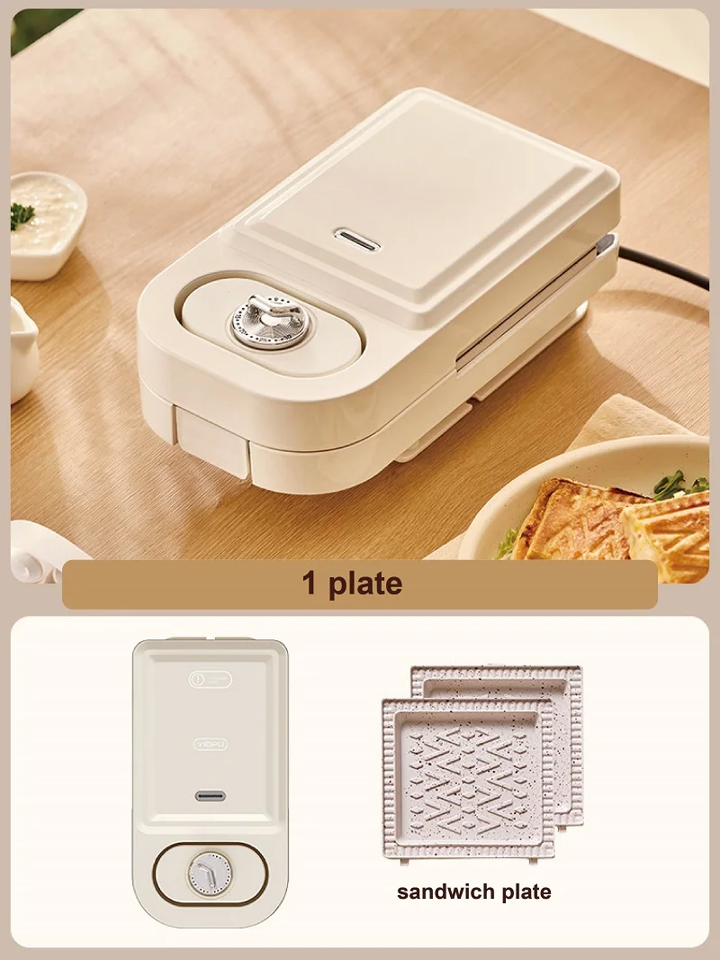 (modelo De 1 Placa) Aparelho Elétrico Multifuncional Para Café Da Manhã Com Timer