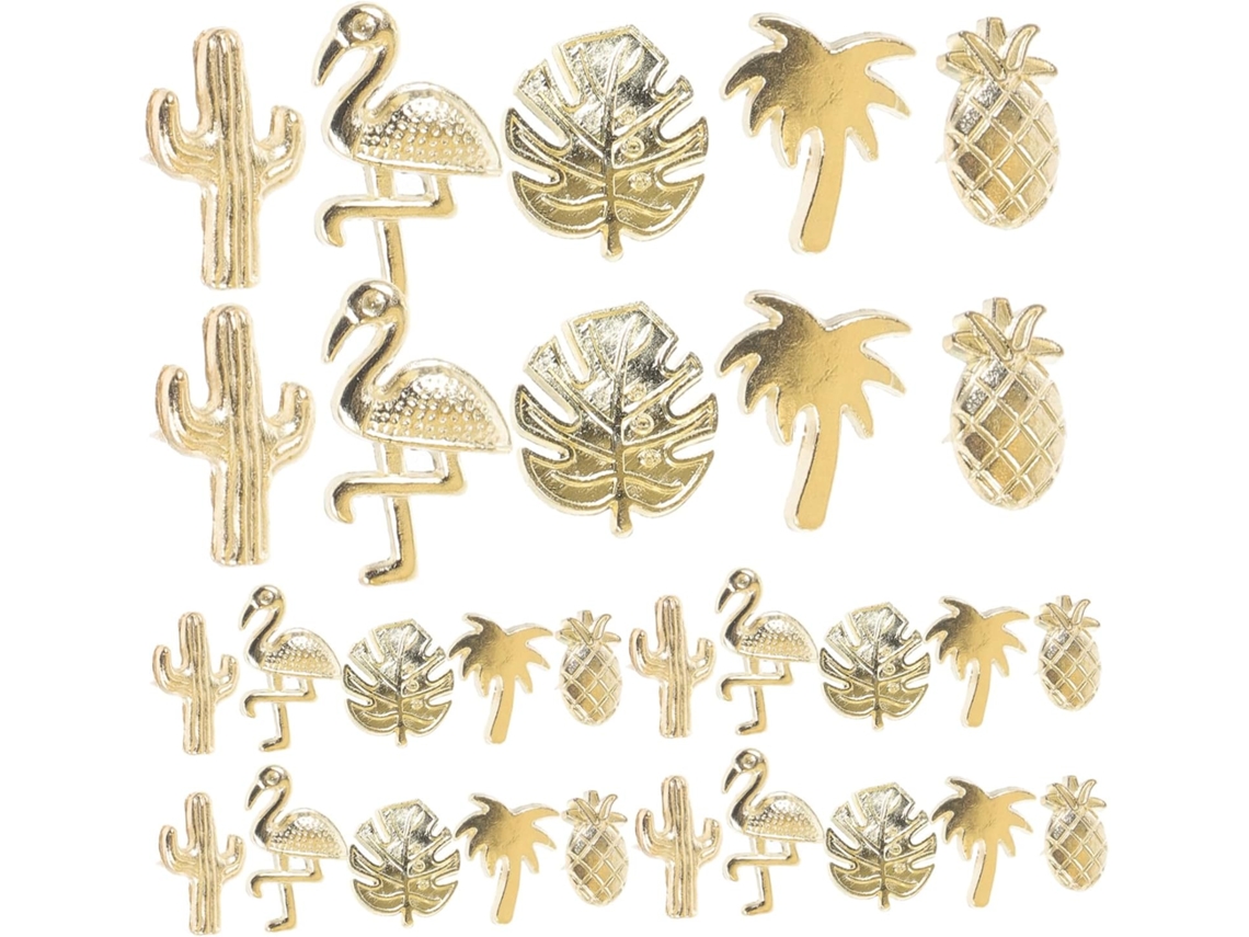 Conjunto De 90 Tachinhas Multifuncionais Para Artesanato, Metal