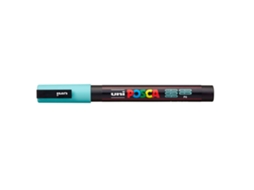 Marcador POSCA Pc-3m Ponta Redonda Fina 0,9 A 1,3 Mm Verde Água