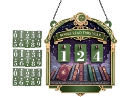 Placa De Madeira Com A Inscrição ''livros Lidos'', Para Decoração De Mesa, Com Número 30.