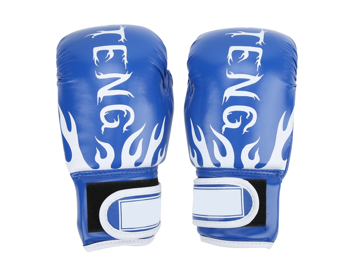 Luvinhas De Boxe Infantil Laxiscreed Azul 2pçs Para Proteção Das Mãos