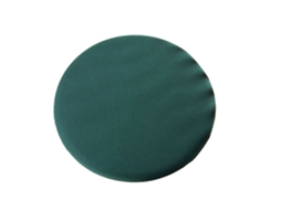 Cojin Redondo Espuma Memória Lavável Verde 45x45cm