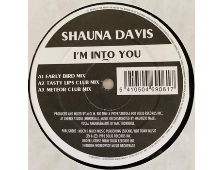 Vinil Im Into You Paradice