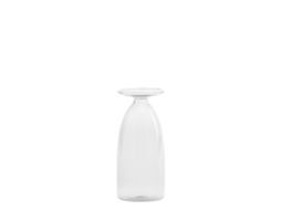 Jarra Un Fiore Em Vidro Borossilicato Soprado À Mão, Capacidade De 22 Cl, Design Elegante Com Boca Alargada E Uma Decoração Refinada E Única.