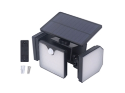Luzes Solares Externas 3 Cabeças 230 Led 260lm Ip65 S/MARCA