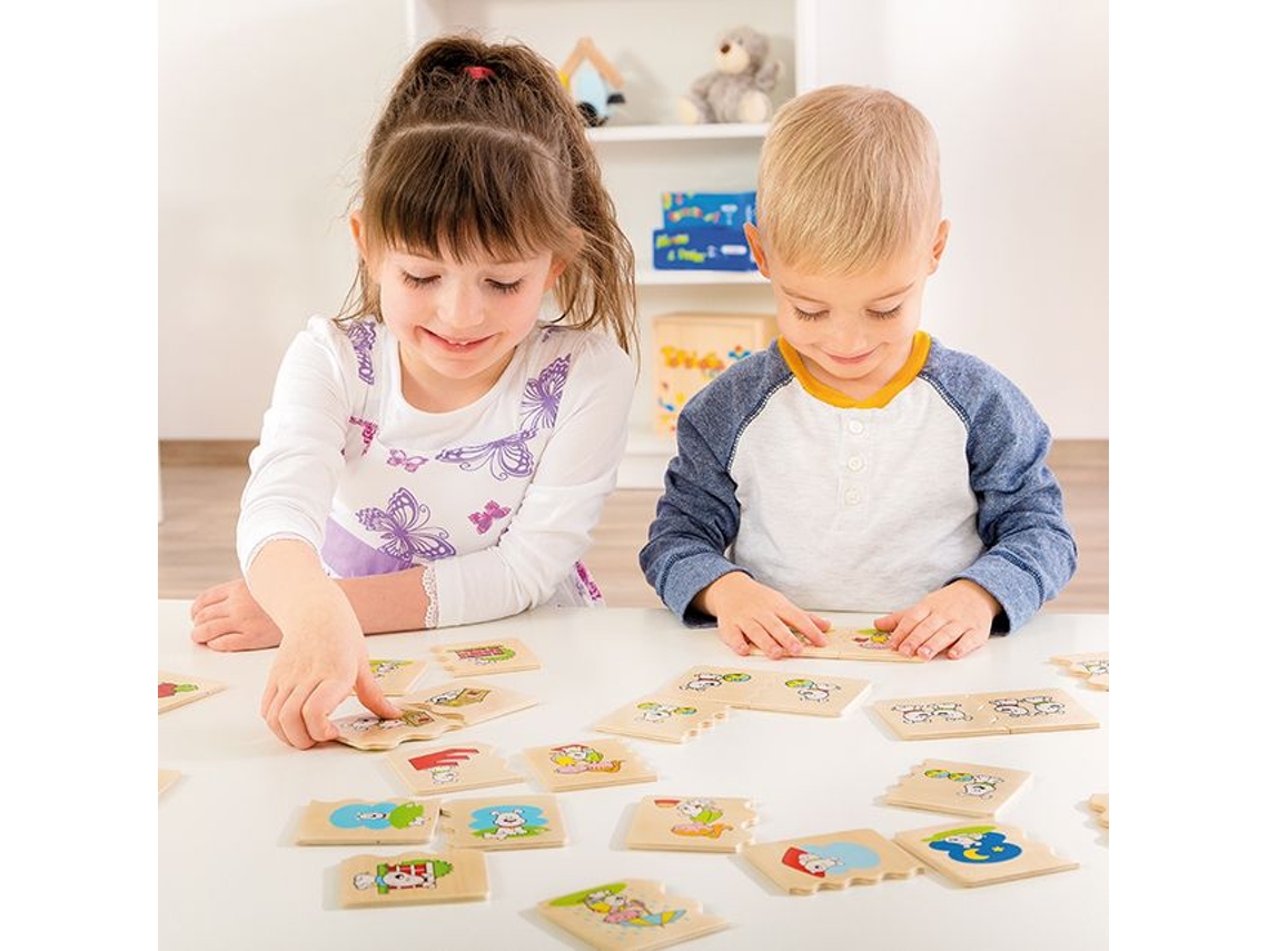 Quebra Cabeça De Madeira Beleduch Cognito, Brinquedo Educativo Espacial
