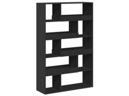 Bookcase, Bookcases Vidaxl Preto Madeira Processada (n/a)