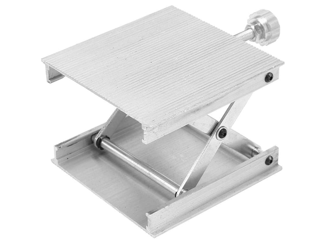 2026-plataforma Elevadora Ajustável 90x90x90mm Para Experimentos Científicos De Alumínio