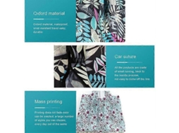 Sacolas Reutilizáveis ​​para Compras, Sacola Grande e Resistente, Dobrável e com Bolso. GOKOCO