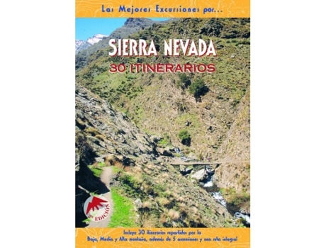 Livro Sierra Nevada:30 Itinerarios de Carlos Fernández Calvo (Espanhol)