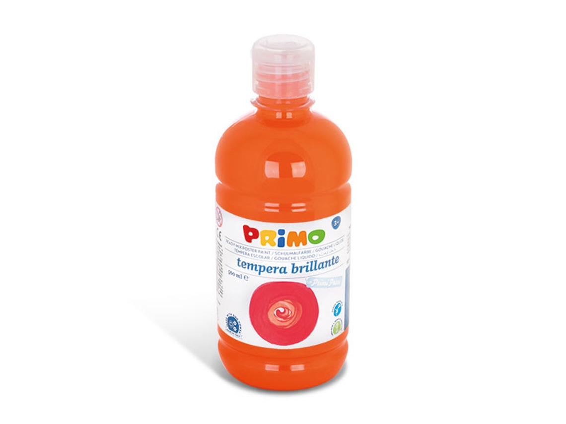 PRIMO 202Br500250 Tempera 500 Ml Garrafa Laranja