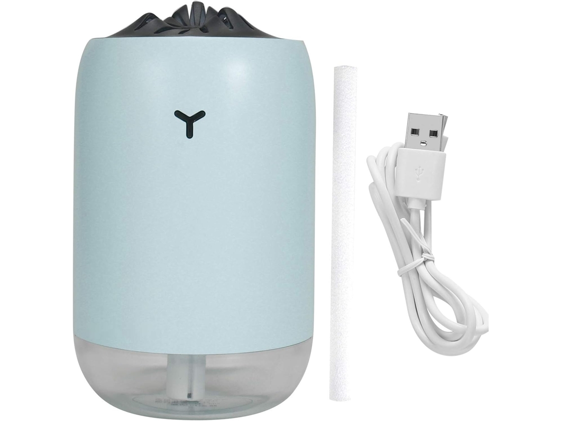 Umidificador Usb De 260 Ml Para Mesa, Ar Portátil Com Luz Noturna, Névoa Fina, Operação Silenciosa
