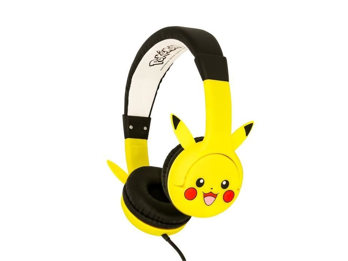 Fones De Ouvido Pokemon Pikachu Amarelo Criança Interior Pokémon