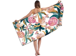 Toalha de Banho, 180 Cm X 80 Cm, Dupla Face, Toalha de Praia Extra Grande em Microfibra para Adultos, Leve, Extra Grande BRILVIBERA