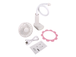 Laxiscreed Ventilador Portátil De Mesa, Mini E Recarregável Por Usb Para Refrigeração Efetiva