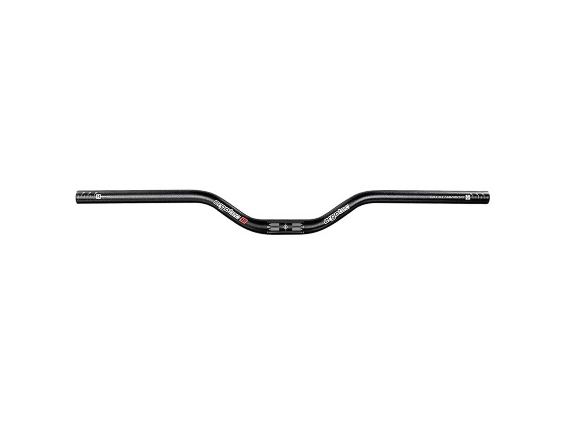 Guiador Riser Preto 25.4 Mm / 680 Mmergotec